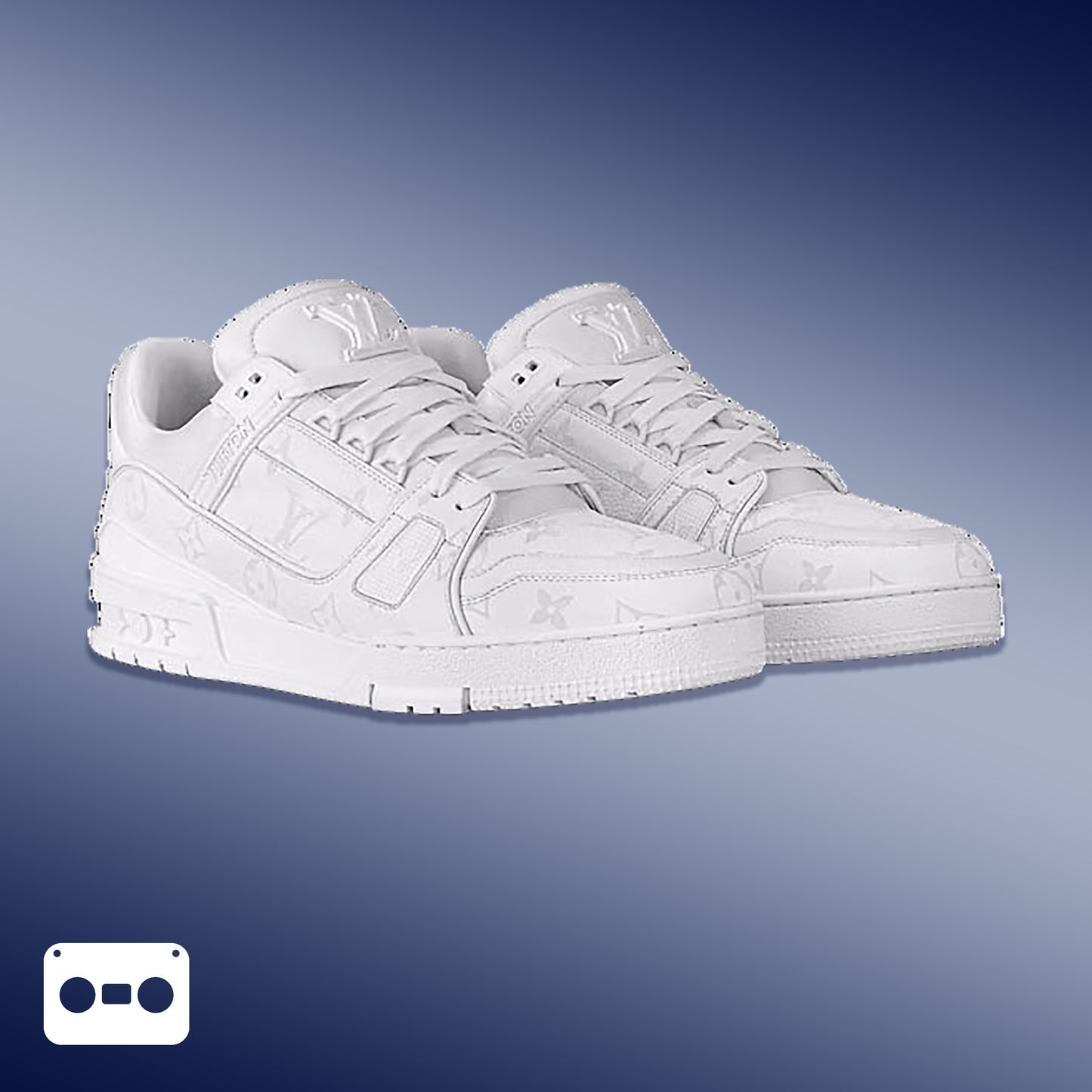#LouisVuitton #LV #Trainer #White