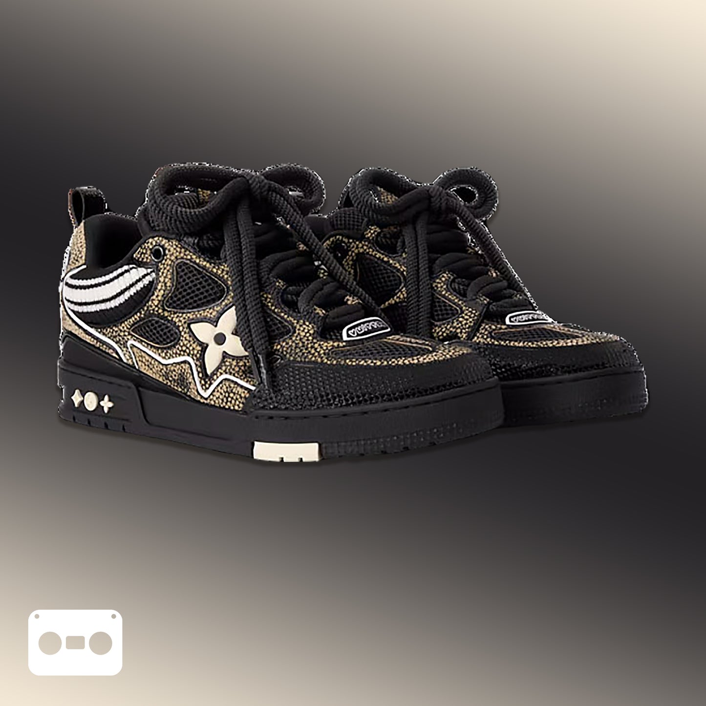 #LouisVuitton #LV #Skate #Sneaker #Black