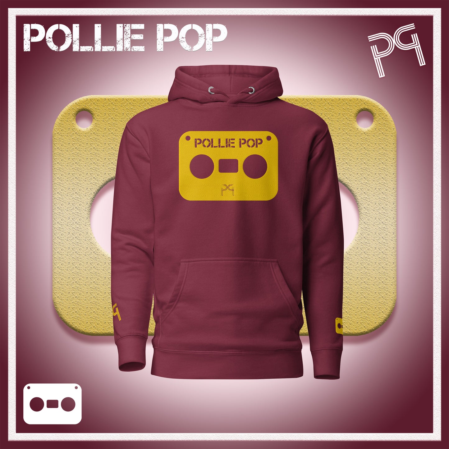 Big Gold Tape Hoodie