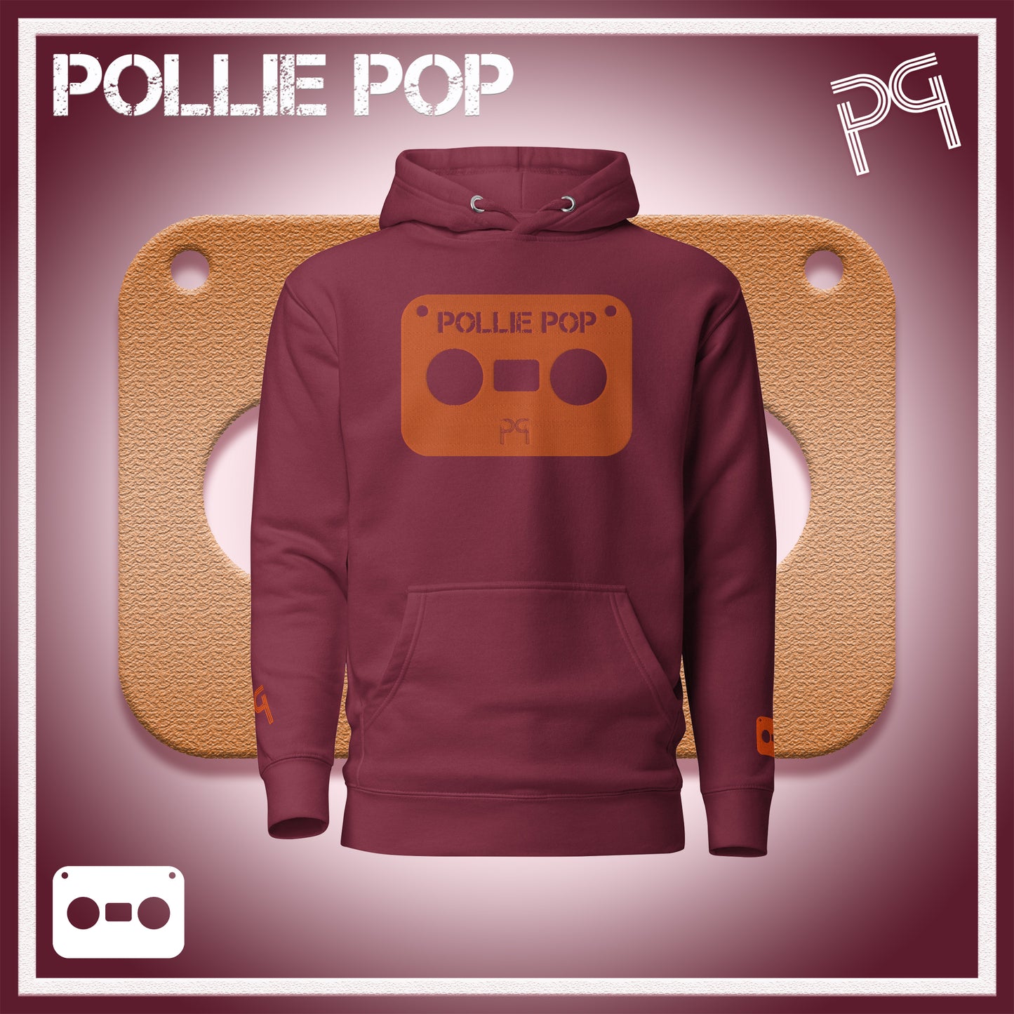 Big Orange Tape Hoodie