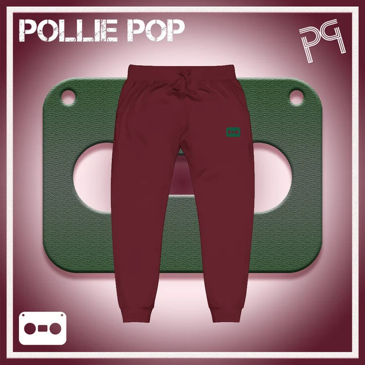 Dark Green Tape Joggers 4