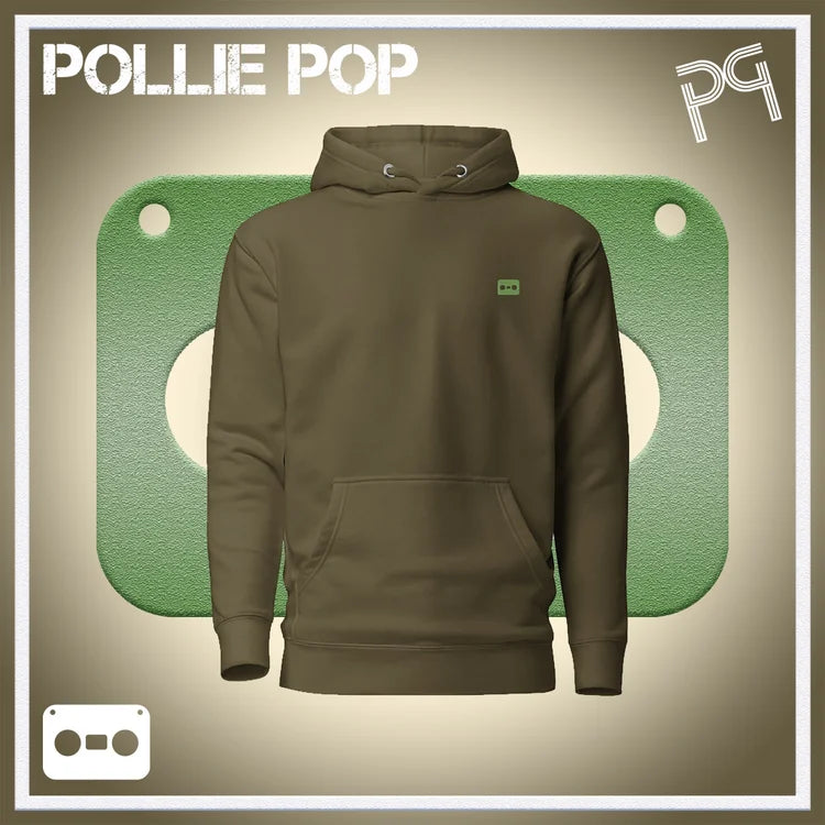 Light Green Tape Hoodie