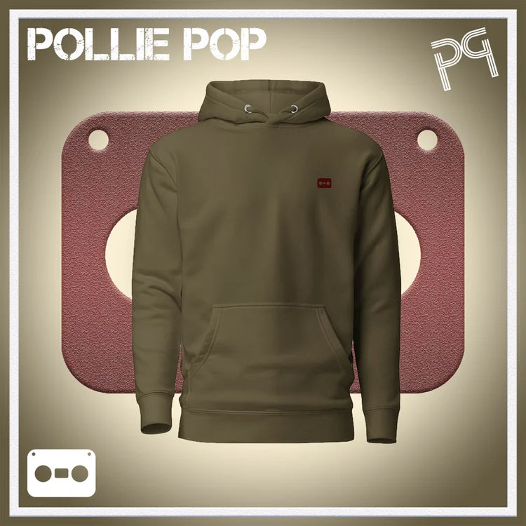 Wineberry Tape Hoodie