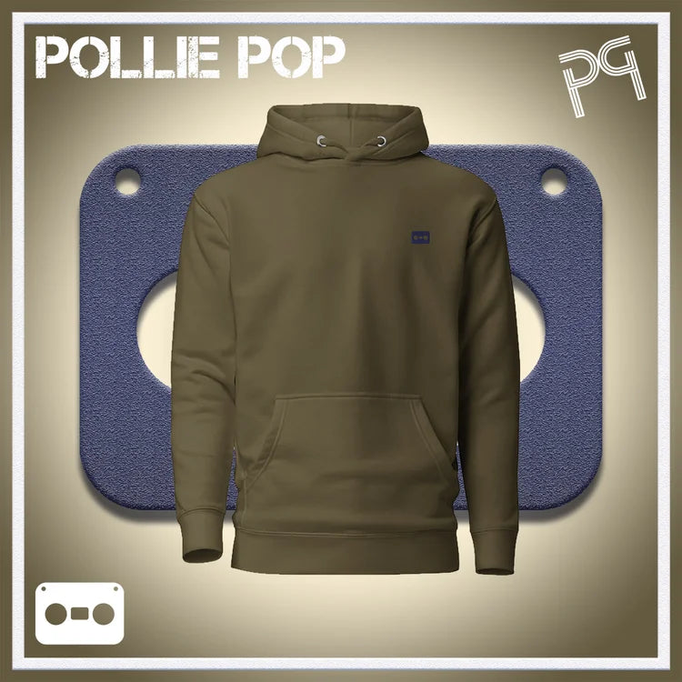 Navy Tape Hoodie