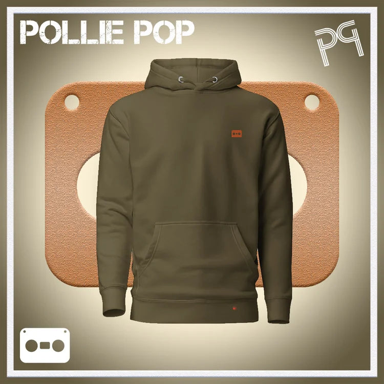 Orange Tape Hoodie