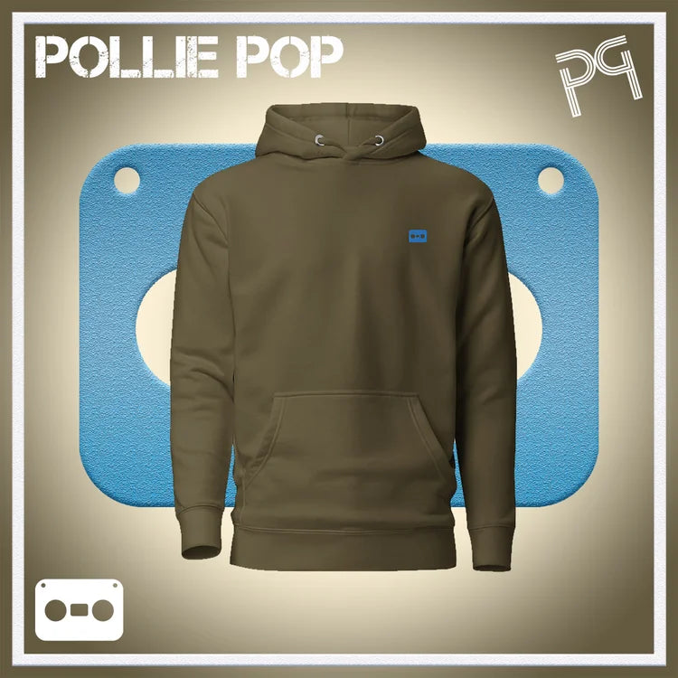 Teal Tape Hoodie