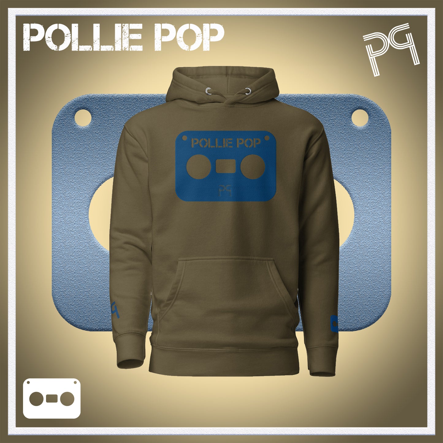 Big Blue Tape Hoodie