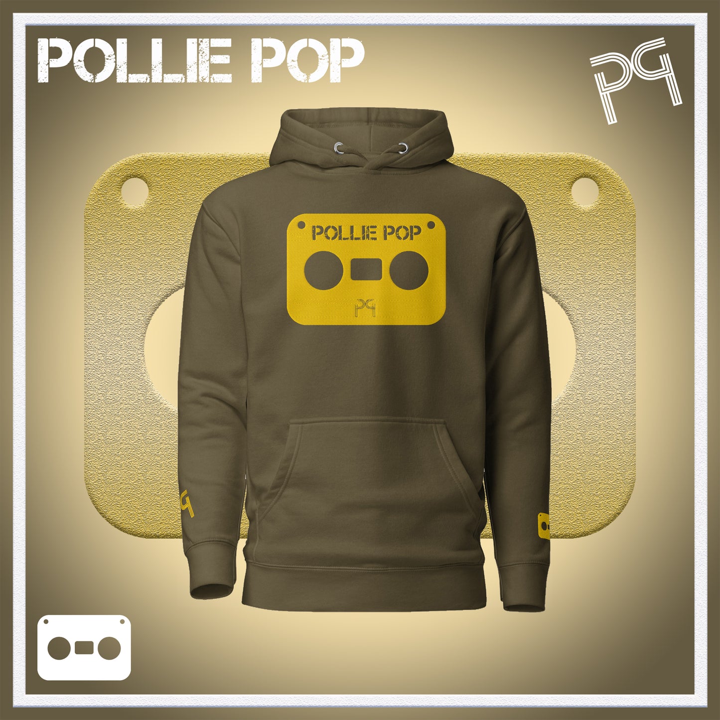 Big Gold Tape Hoodie