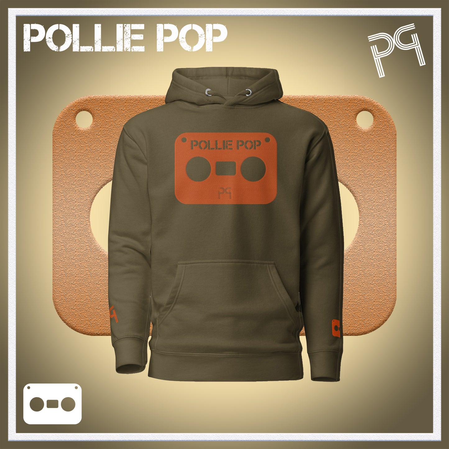 Big Orange Tape Hoodie