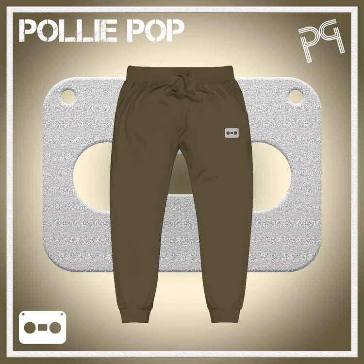 White Tape Joggers