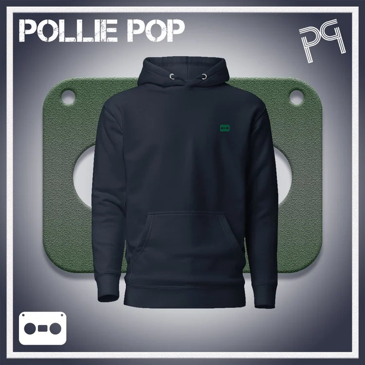 Dark Green Tape Hoodie