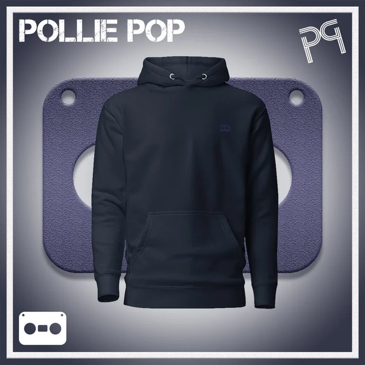Navy Tape Hoodie