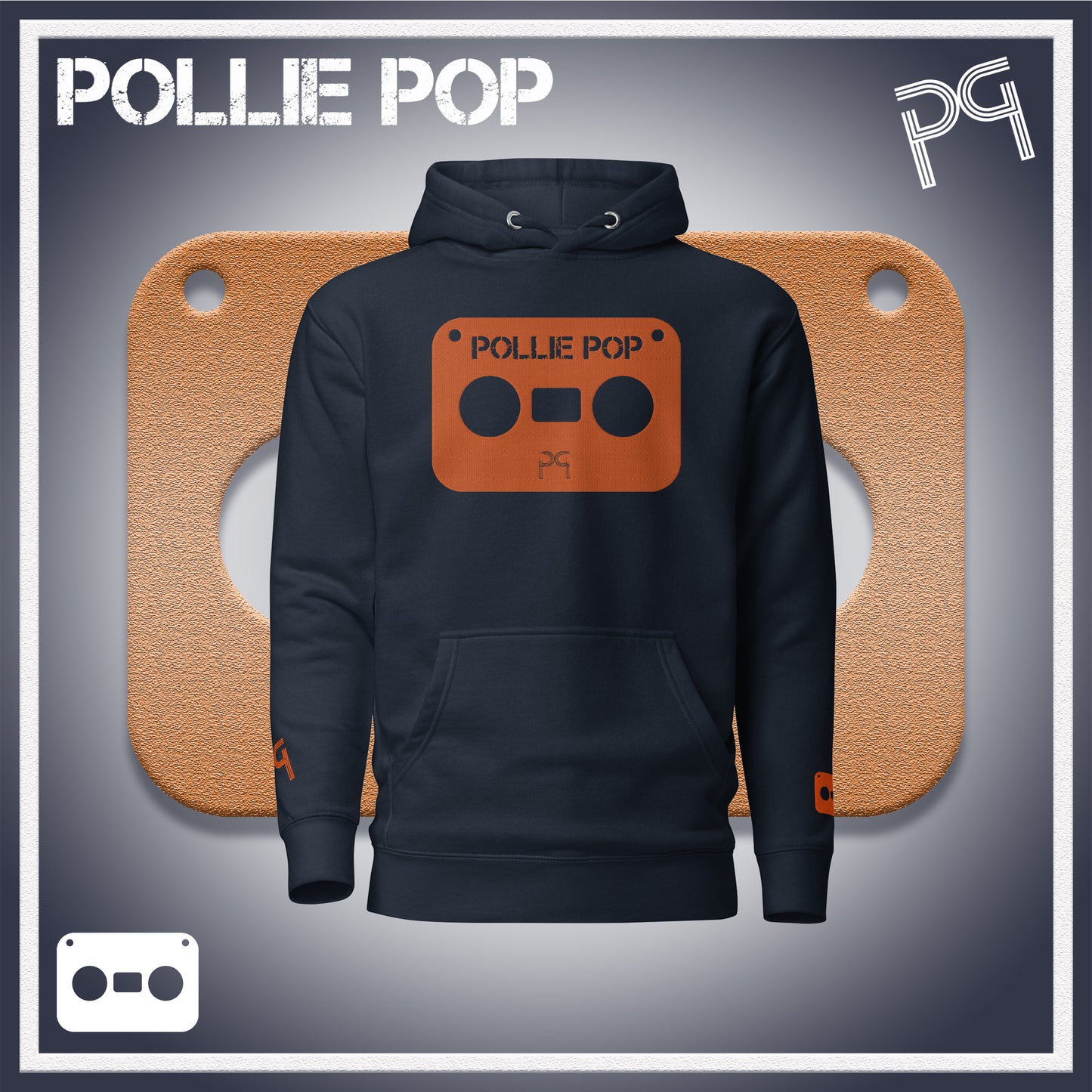 Big Orange Tape Hoodie