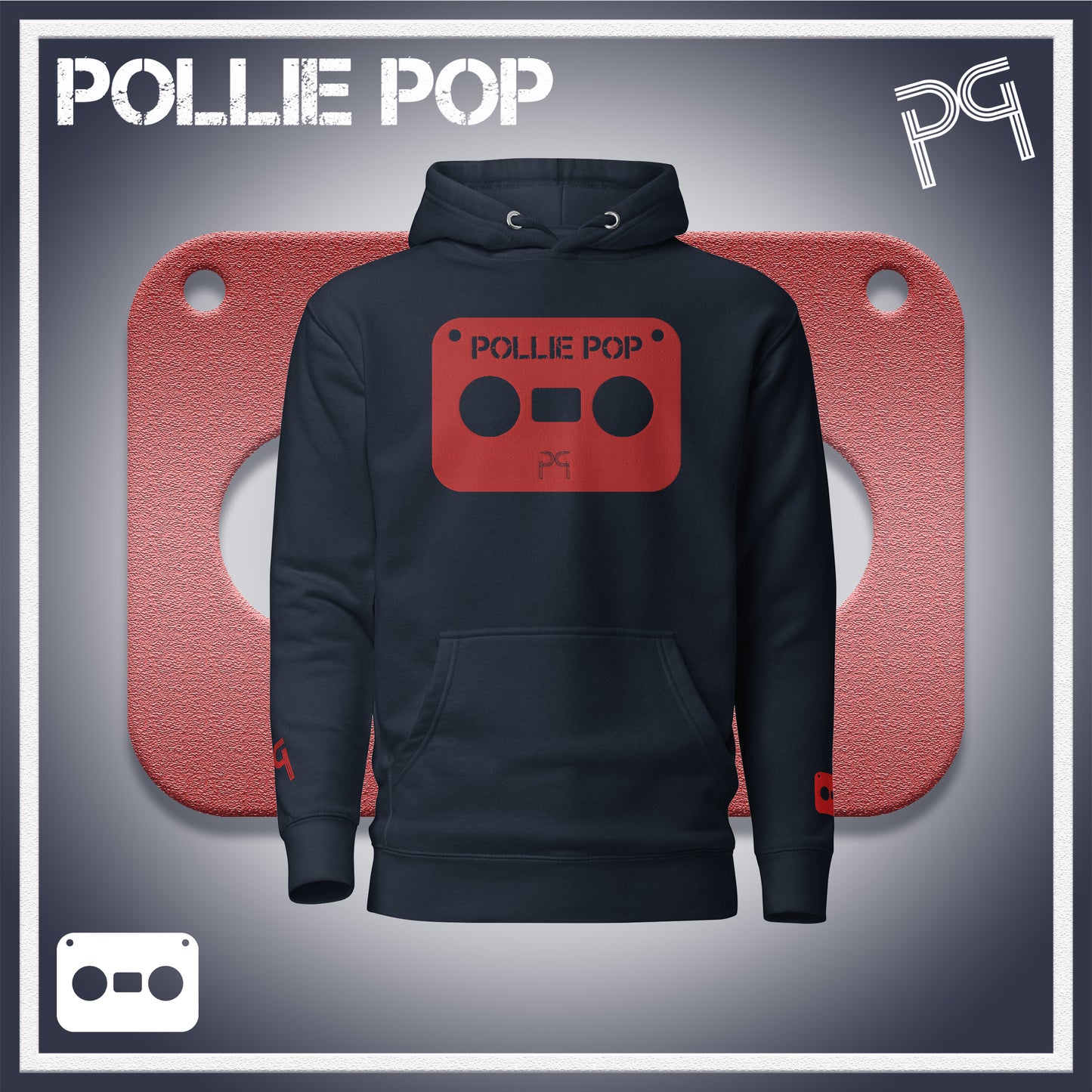 Big Red Tape Hoodie