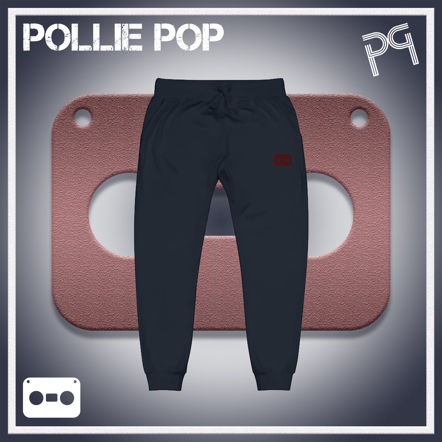 Wineberry Tape Joggers 4