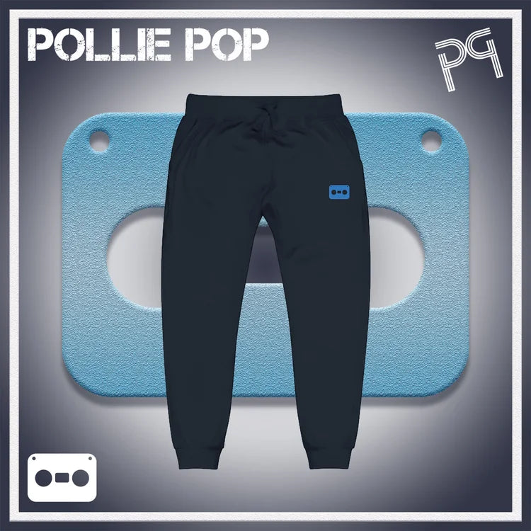 Teal Tape Joggers 4