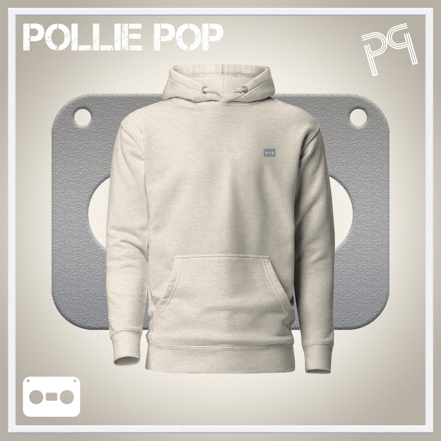 Ova Gray Tape Hoodie