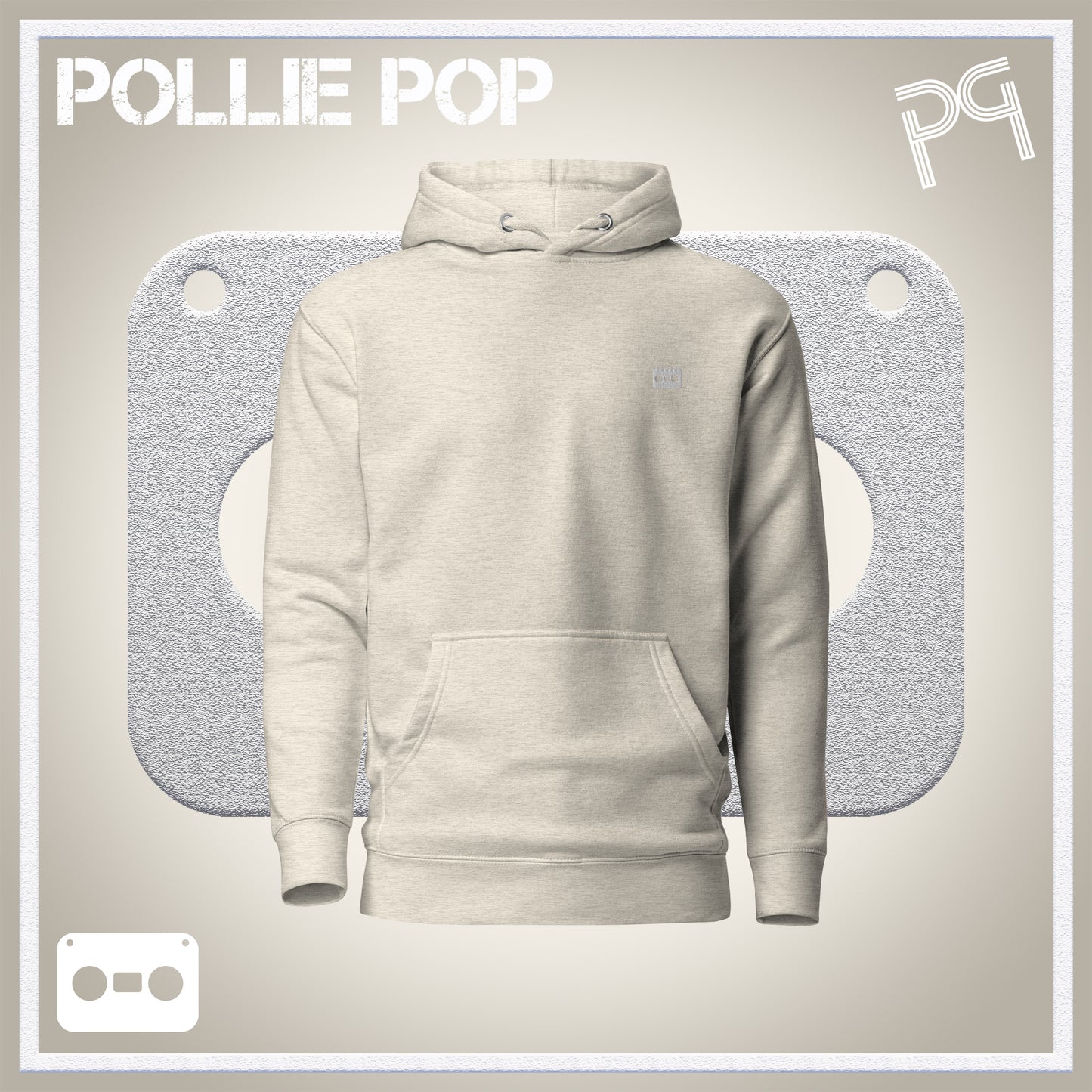 White Tape Hoodie 4