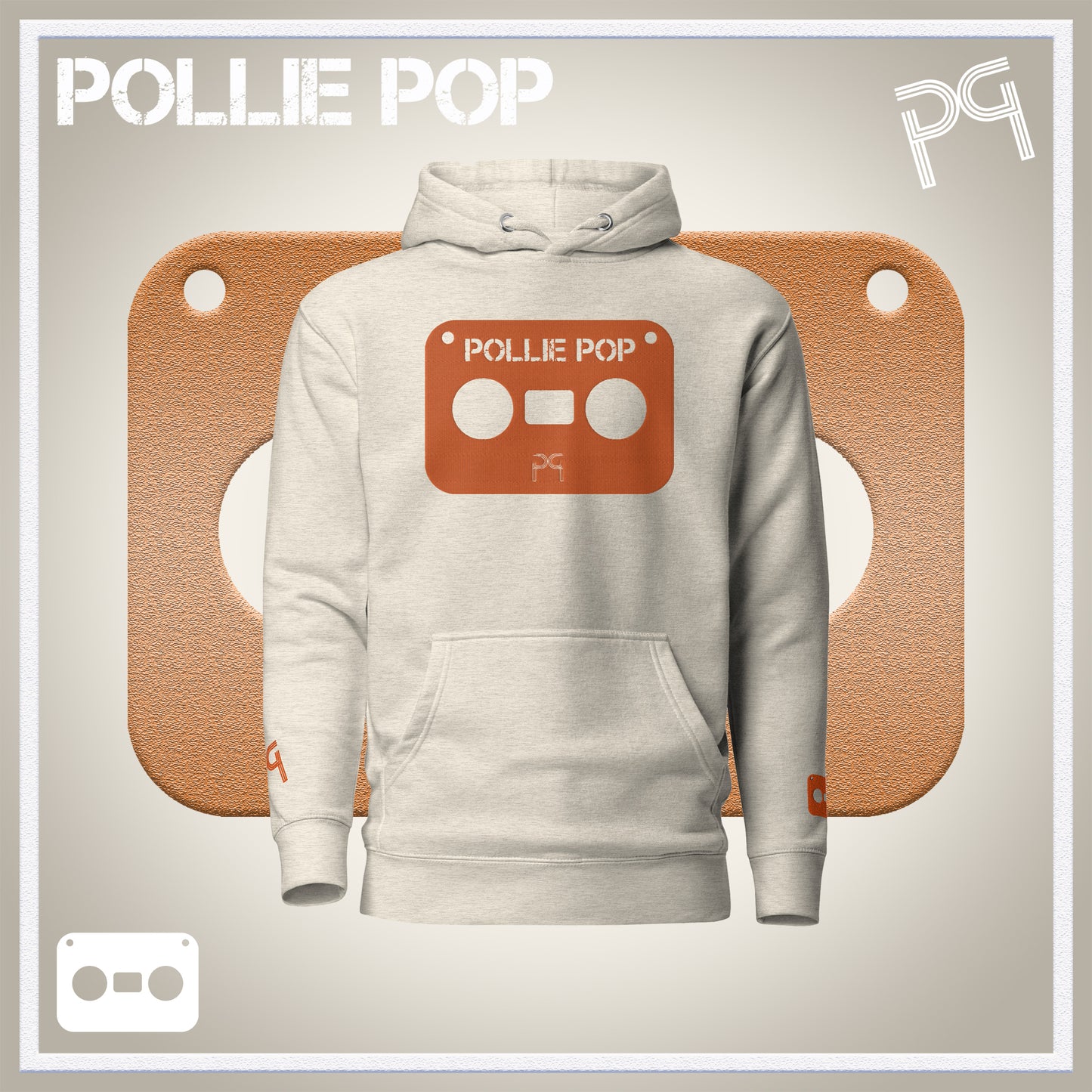 Big Orange Tape Hoodie