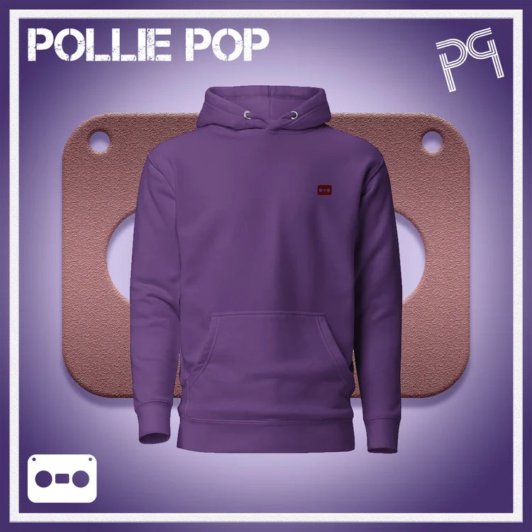 Wineberry Tape Hoodie