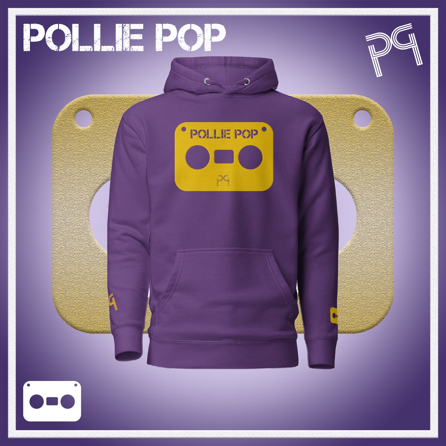 Big Gold Tape Hoodie