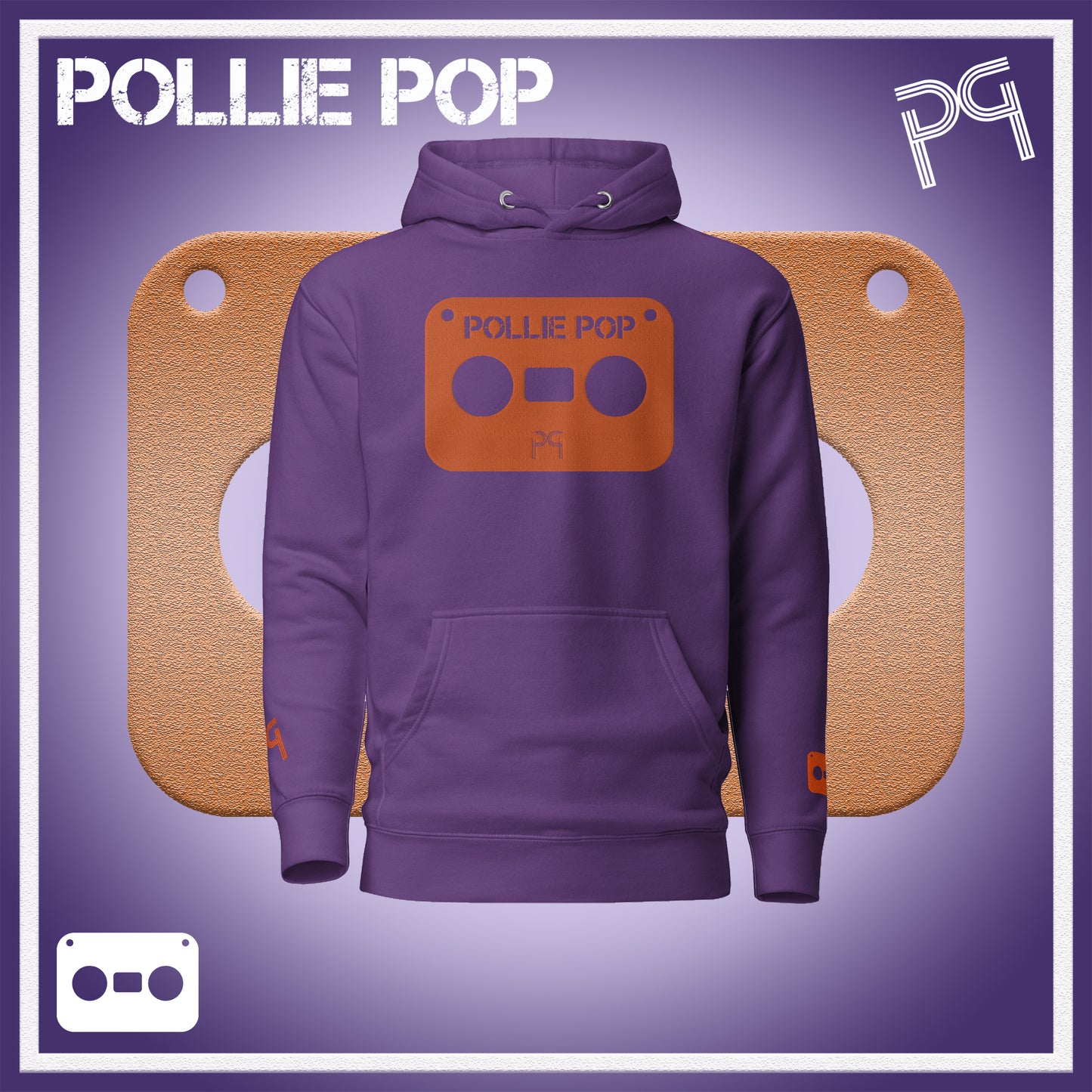 Big Orange Tape Hoodie