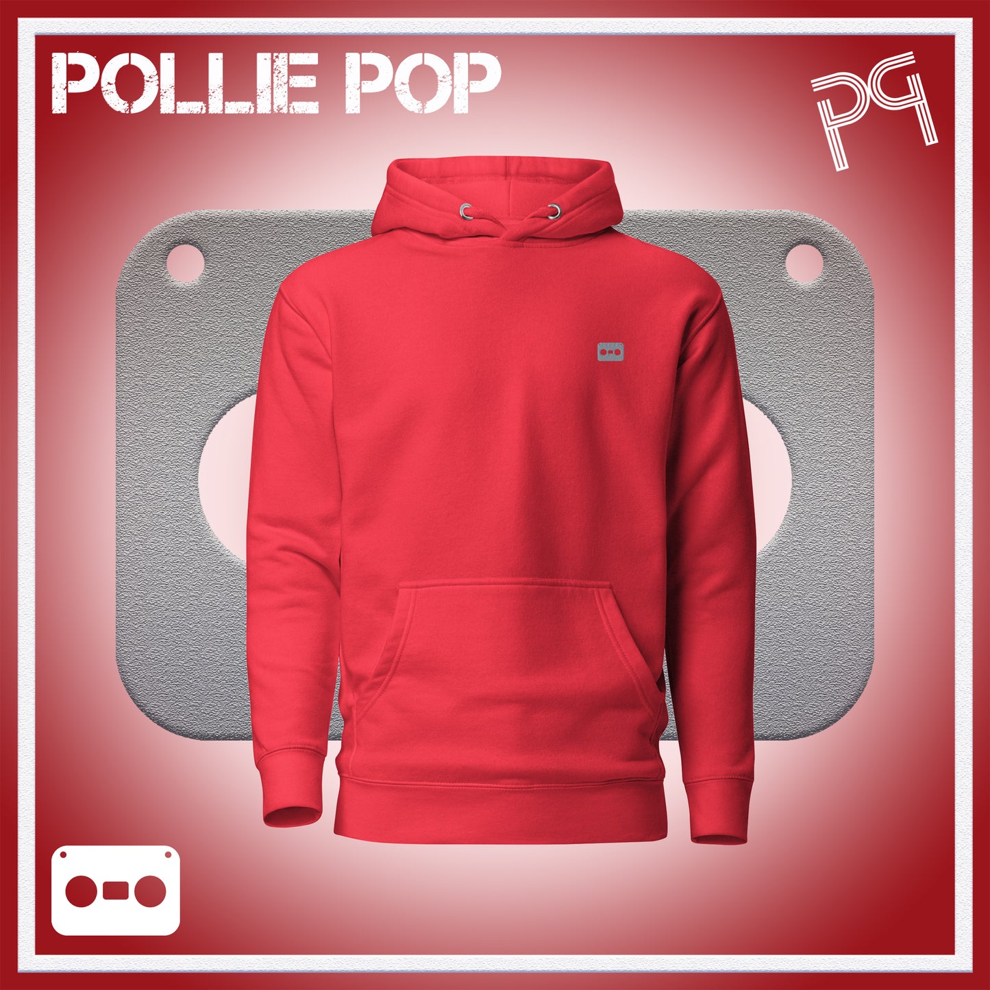 Ova Gray Tape Hoodie