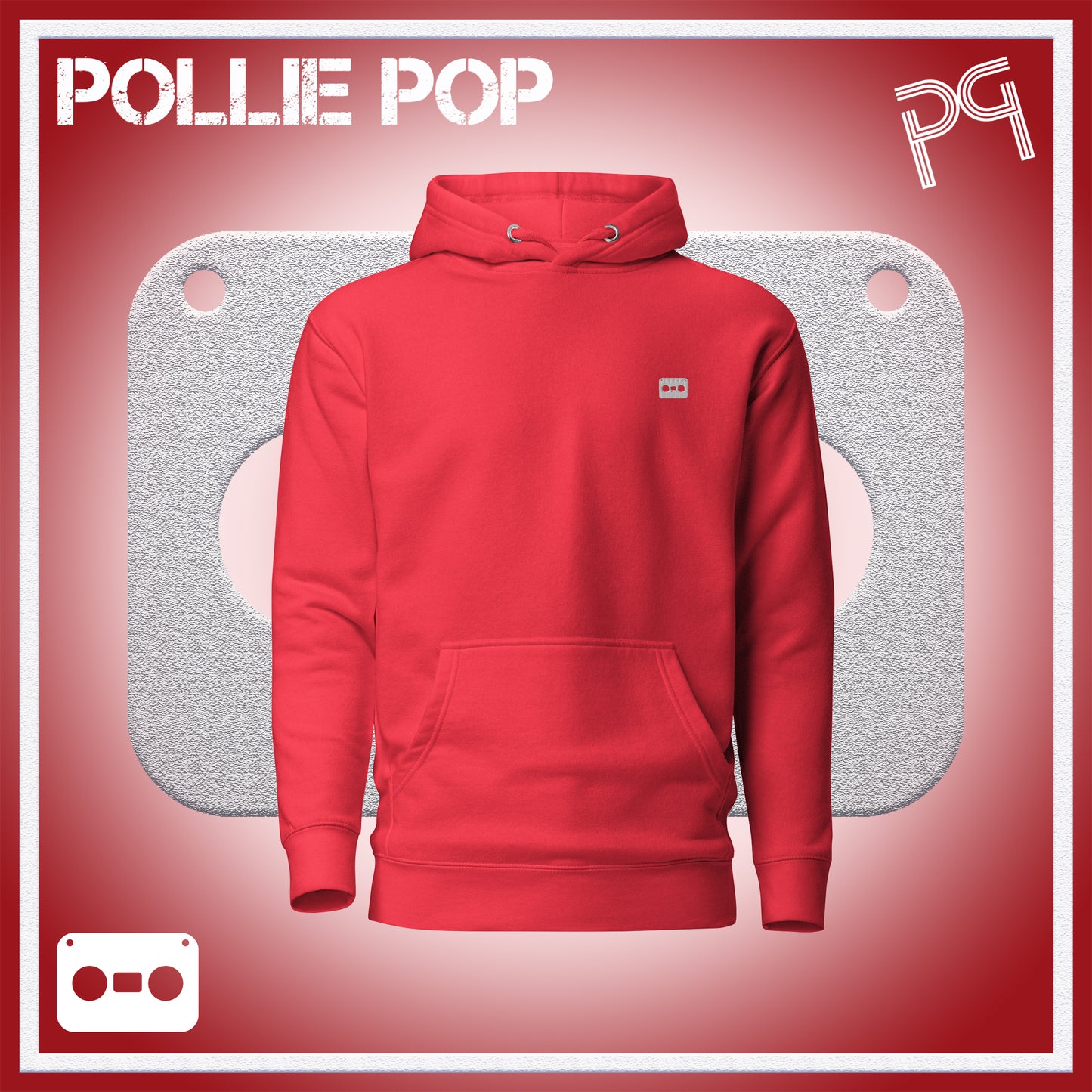 White Tape Hoodie 4