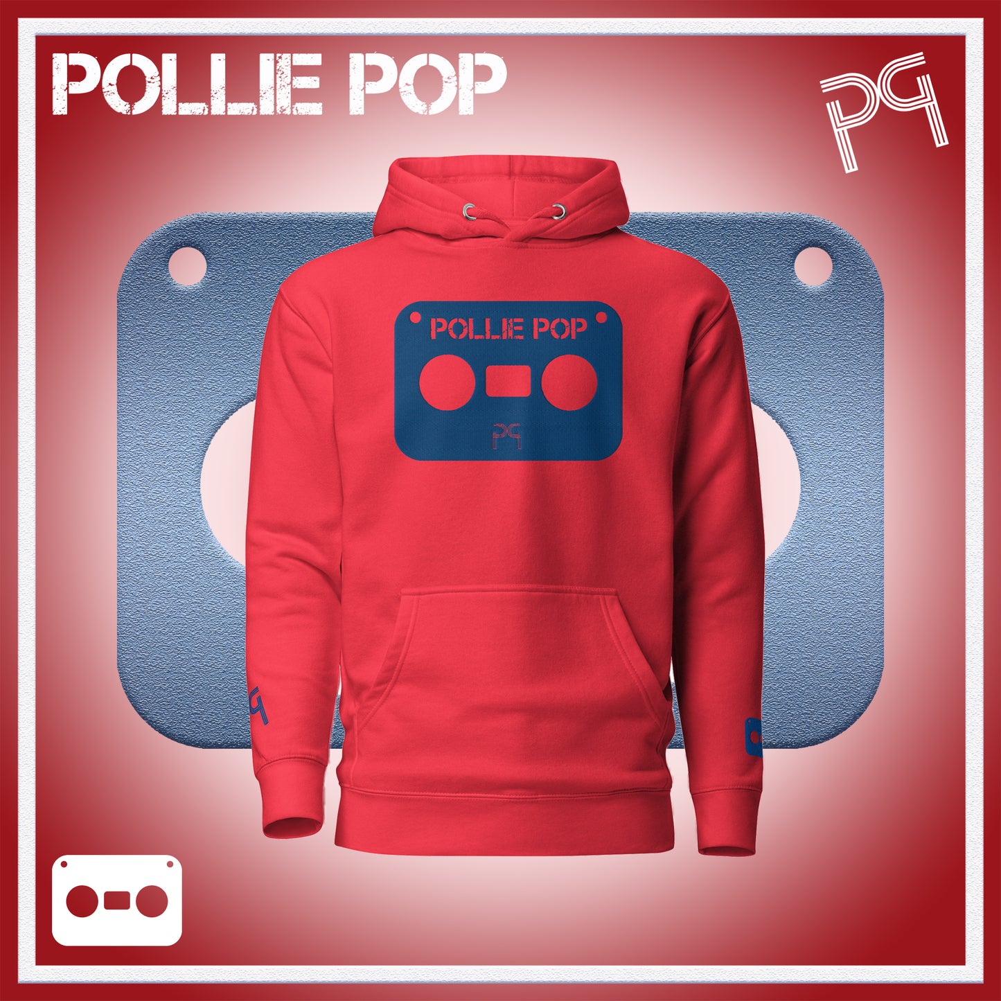 Big Blue Tape Hoodie