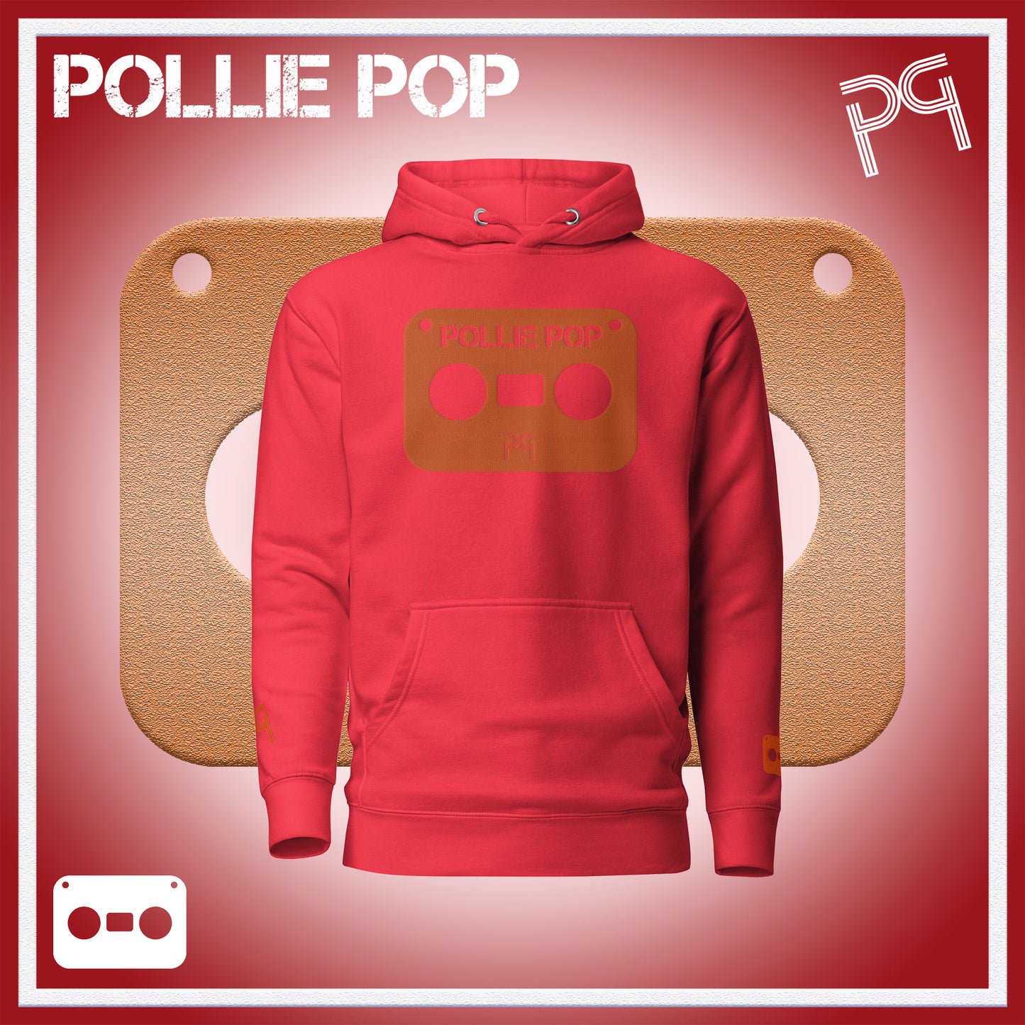 Big Orange Tape Hoodie