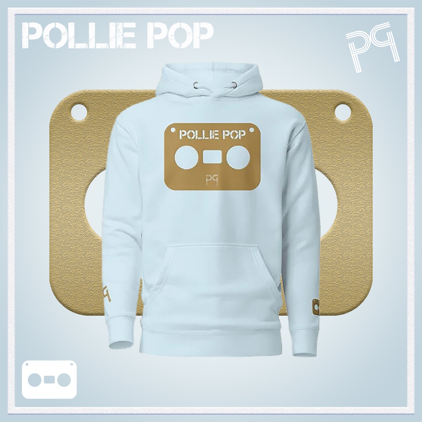 Big Old Gold Tape Hoodie