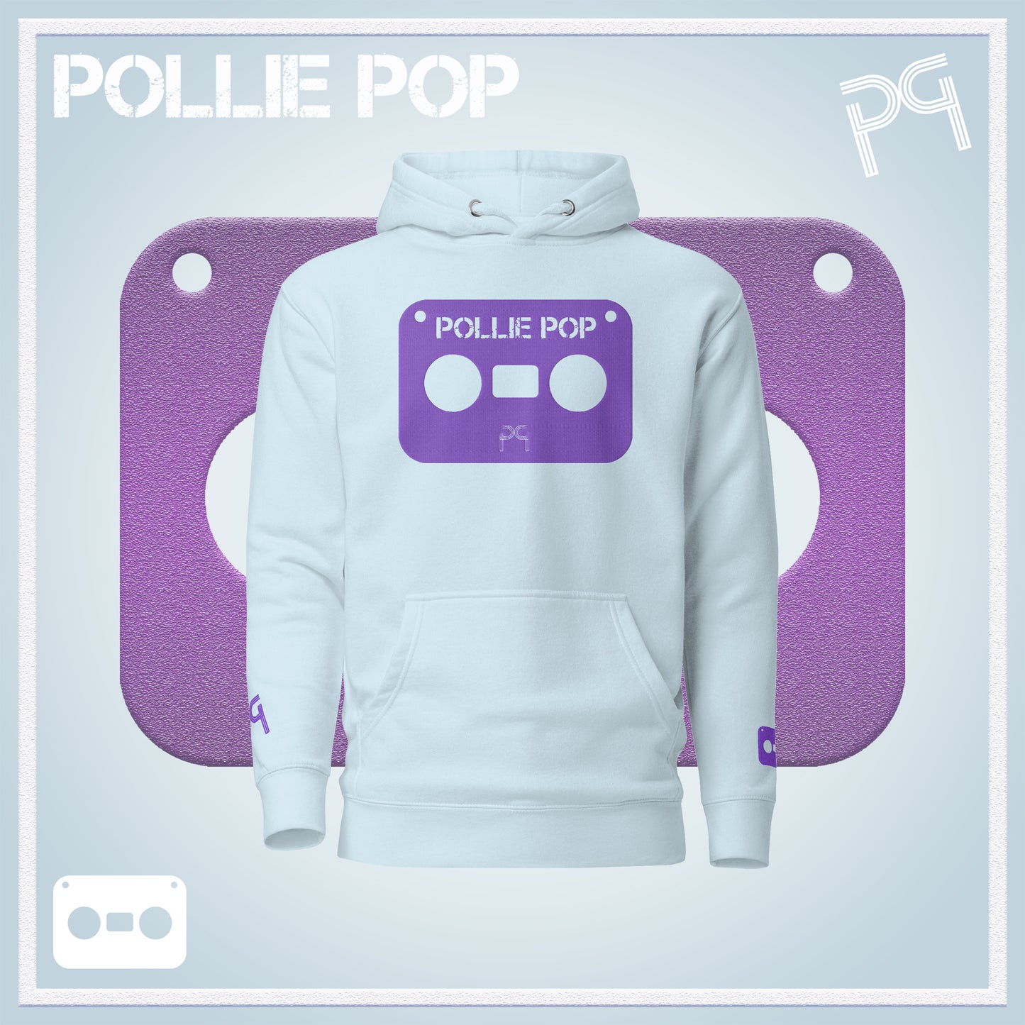 Big Purple Tape Hoodie
