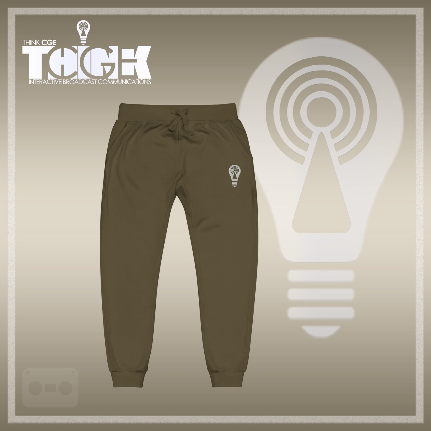 THINKCGE "Bright Idea" Joggers