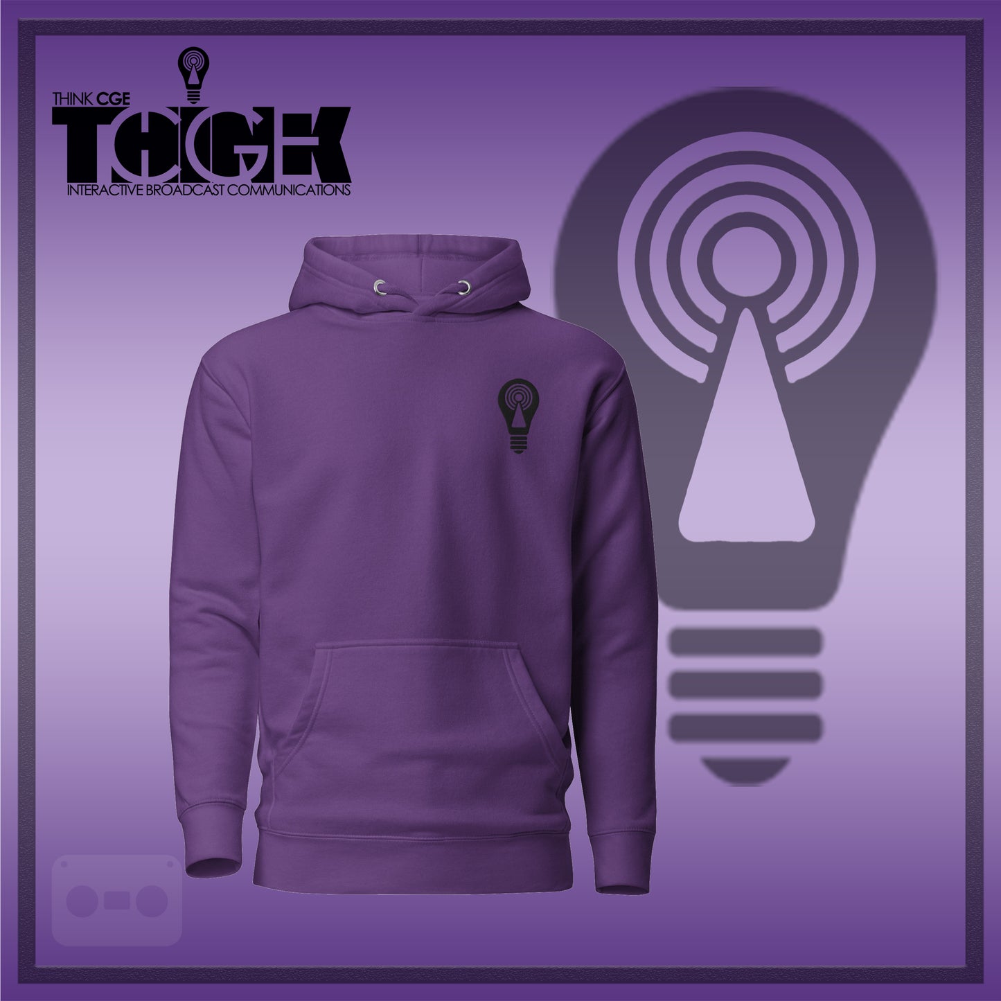 THINKCGE "Got an Idea" T Hoodie
