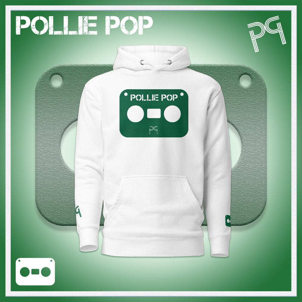 Big Dark Green Tape Hoodie
