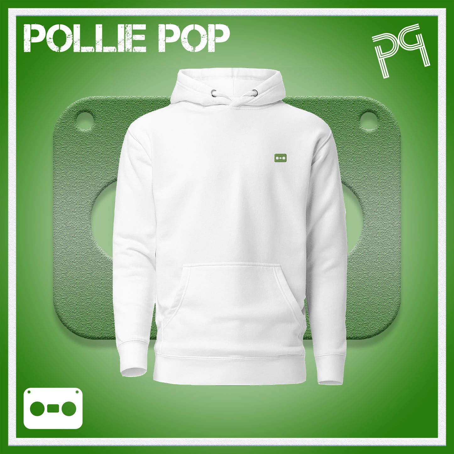 Light Green Tape Hoodie