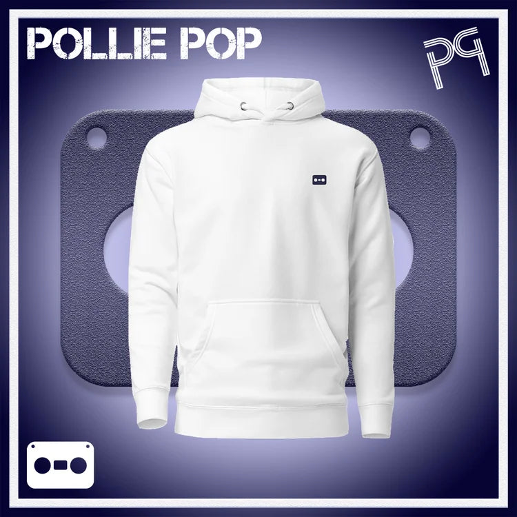 Navy Tape Hoodie