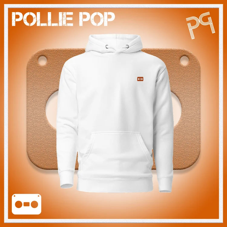 Orange Tape Hoodie