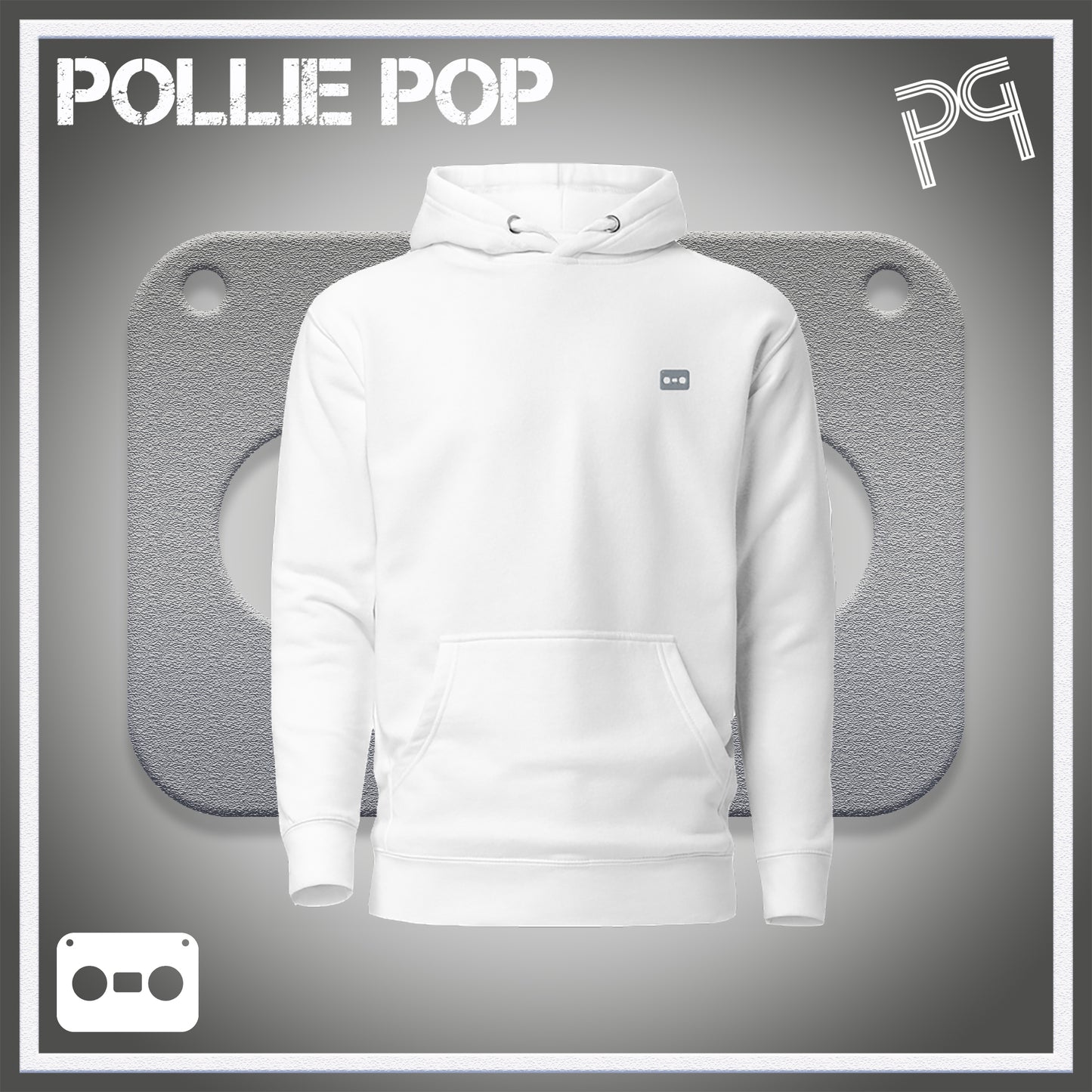 Ova Gray Tape Hoodie