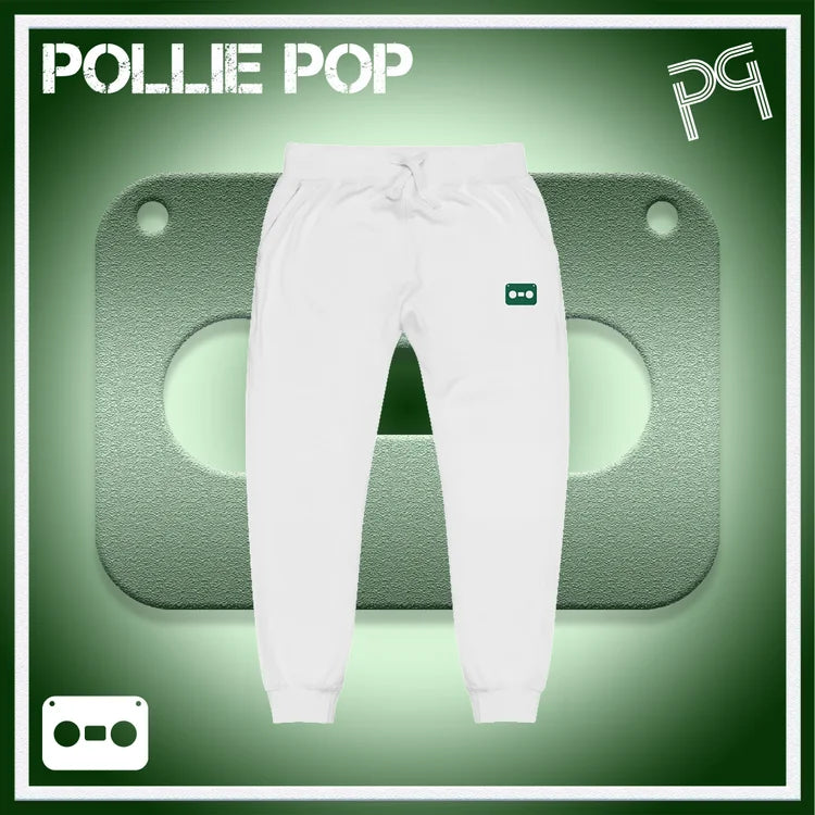 Dark Green Tape Joggers 4
