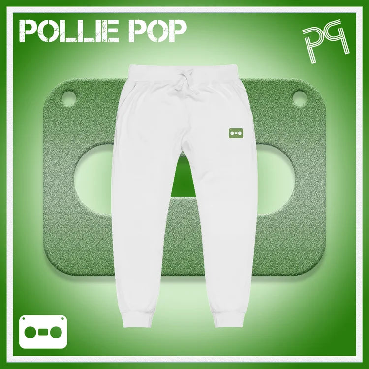 Light Green Tape Joggers 4