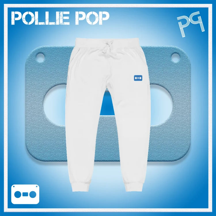 Teal Tape Joggers 4