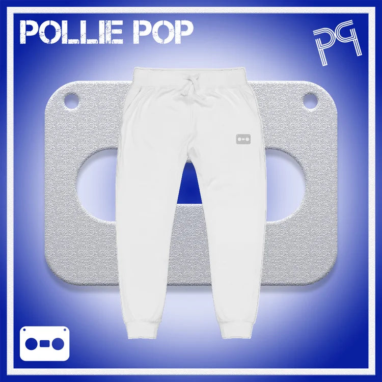 White Tape Joggers