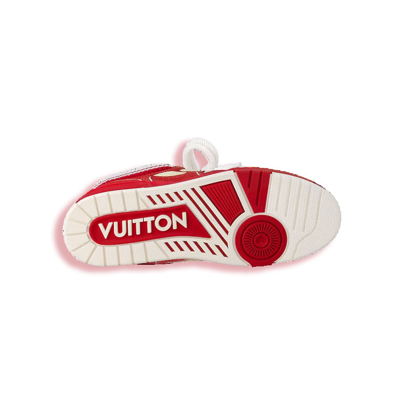 #LouisVuitton #LV #Skate #Sneaker #Red