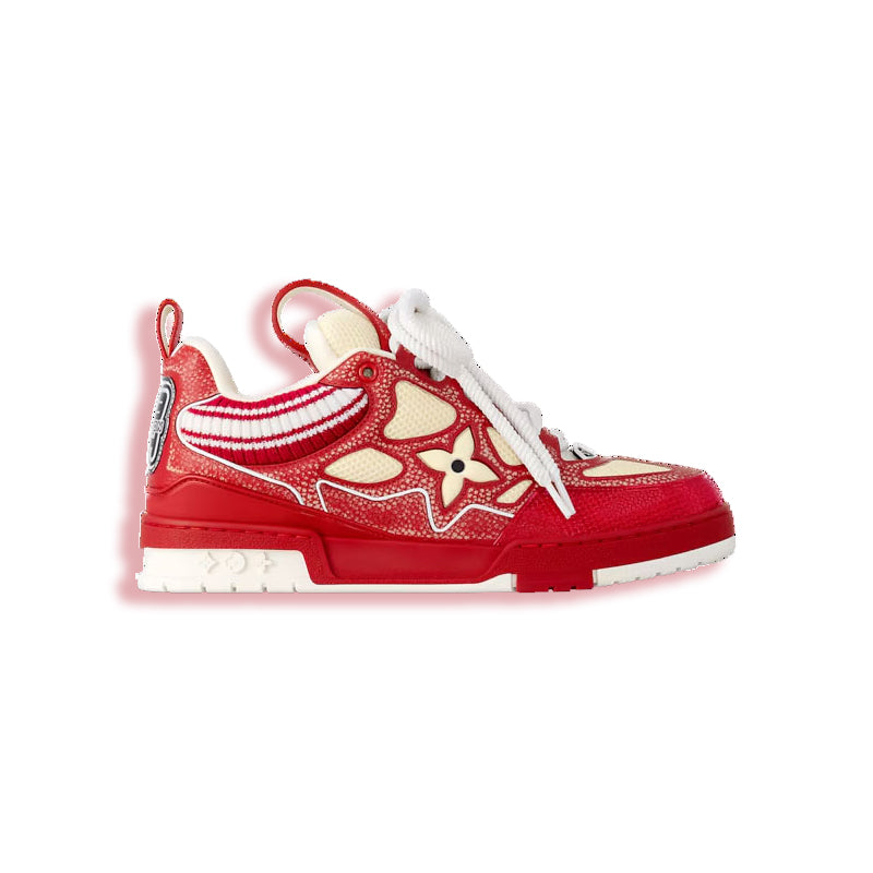 #LouisVuitton #LV #Skate #Sneaker #Red
