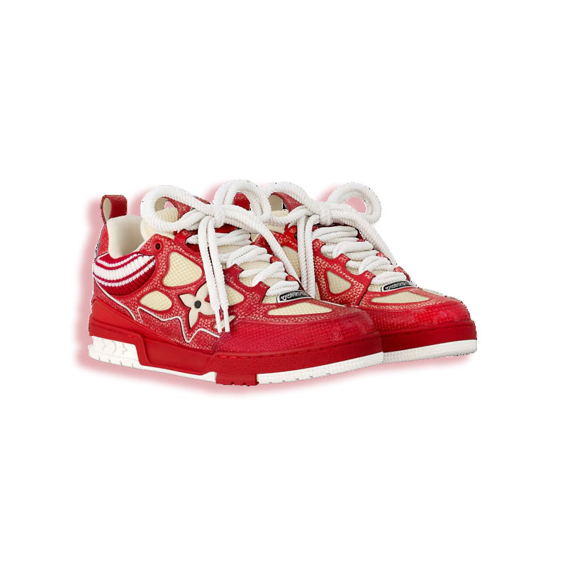 #LouisVuitton #LV #Skate #Sneaker #Red