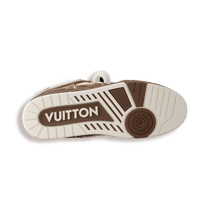 #LouisVuitton #LV #Skate #Sneaker #Brown