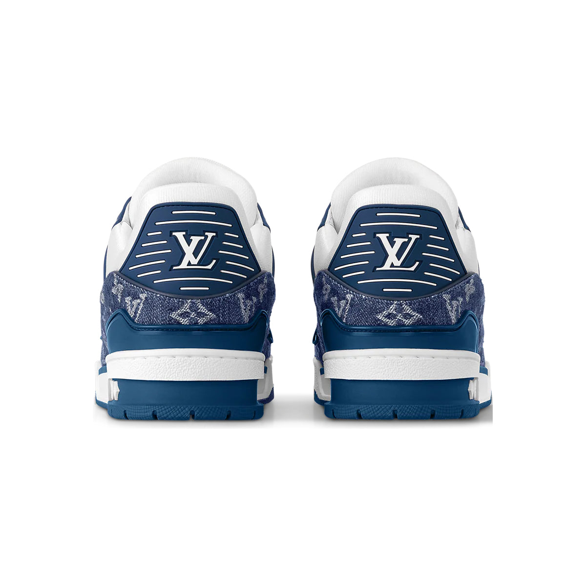 #LouisVuitton #LV #Trainer #Sneaker #BlueWhite