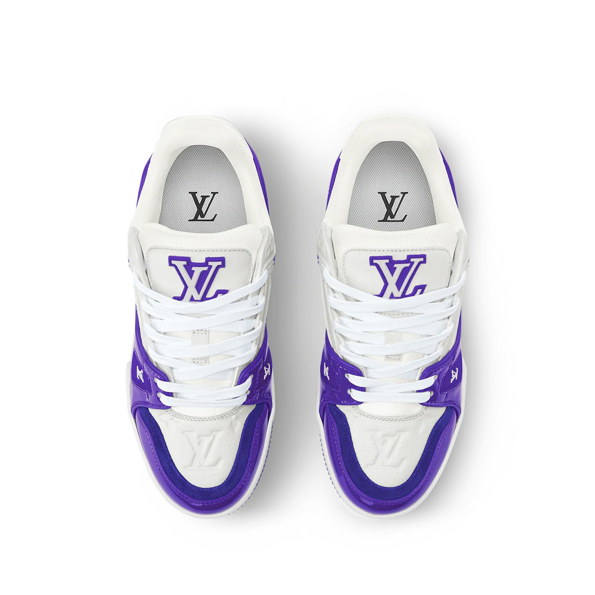 #LouisVuitton #LV #Trainer #Sneaker #PurpleWhite
