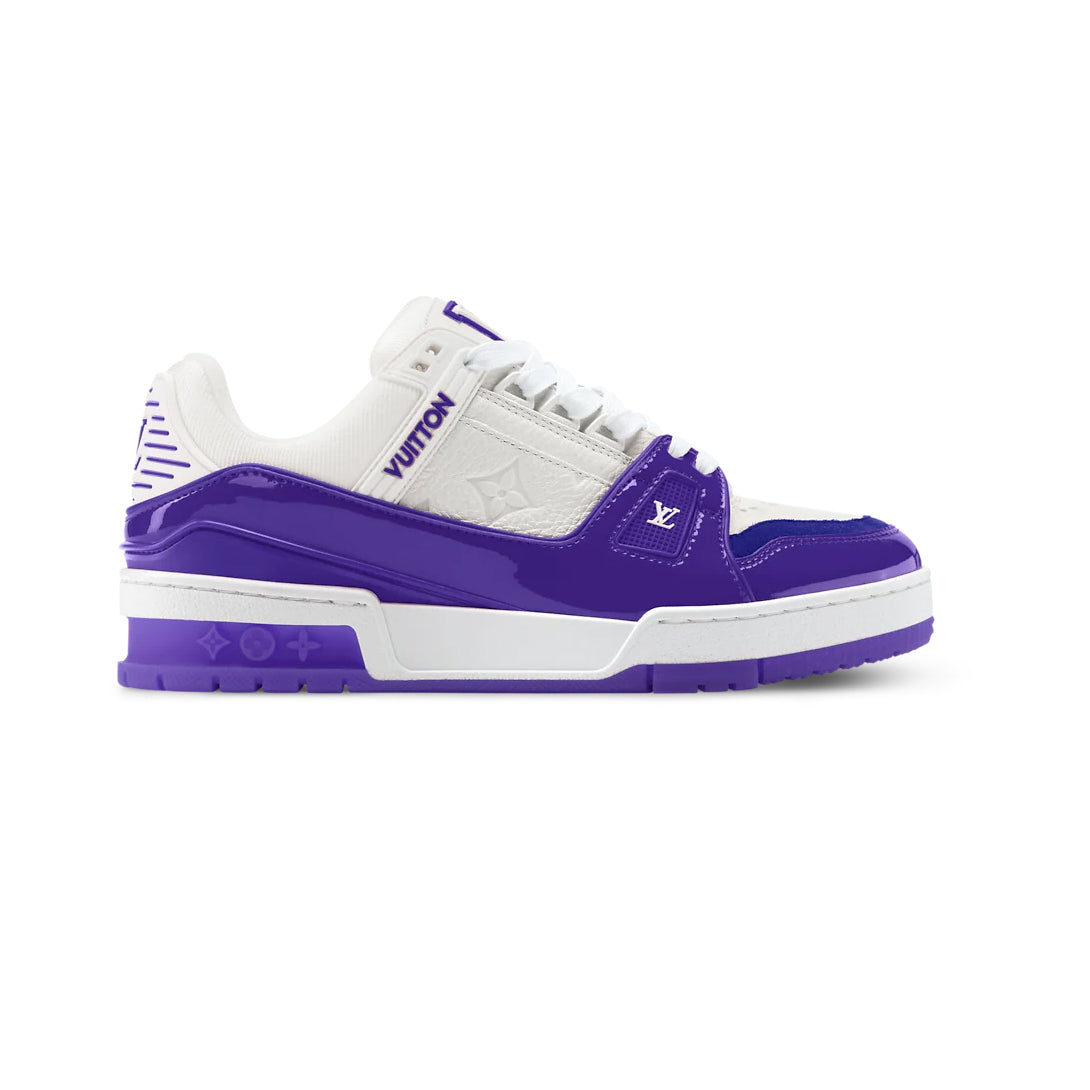 #LouisVuitton #LV #Trainer #Sneaker #PurpleWhite